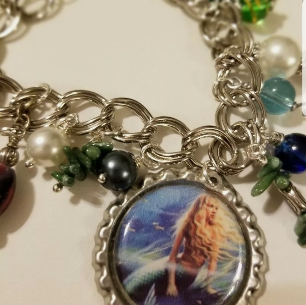 Mermaid Cham Bracelet with shell